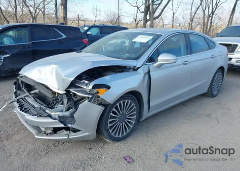 2018 Ford Fusion Titanium из США, поврежденный, VIN 3FA6P0D94JR137416